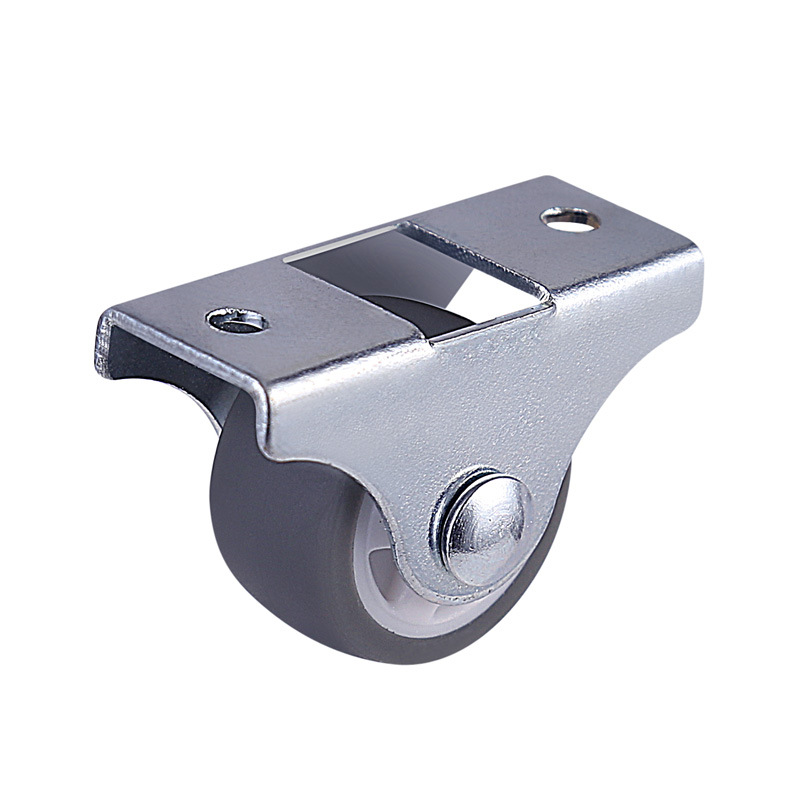 Ruedas silenciosas para cajones, ruedas deslizantes lineales pequeñas de color gris, ruedas guía para muebles, ruedas para cajones de tatami.