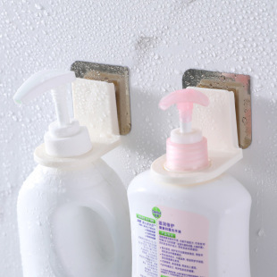 Punch-free Shower Gel Hanger Bathroom Shampoo Wall Storage Rack Creative Seamless Hook Strong Wall Hanging Storage