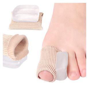 Hallux valgus separator fiber sleeve gel separation big toe bone big toe protruding big toe sleeve
