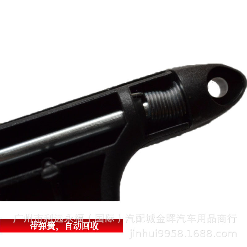 Gancho oculto para coche gancho de tronco gancho de cuerno multifuncional gancho plegable automático resina duradera Universal