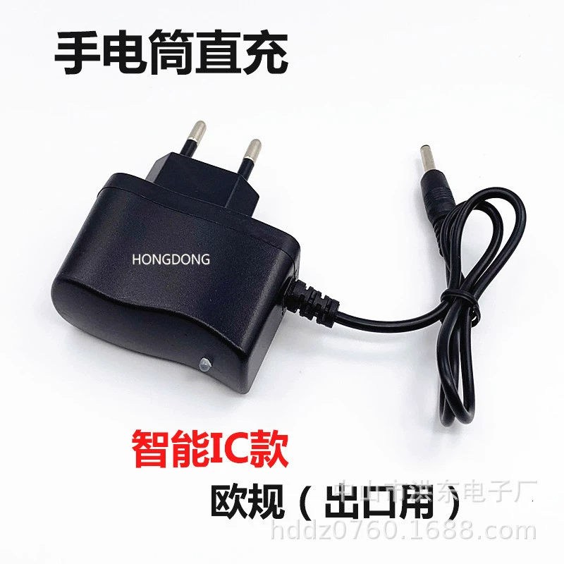 Зарядное устройство для фонарика 18650, зарядное устройство для литиевых аккумуляторов, поворотник с Европейским датчиком IC, прямая линия зарядки 4,2 В