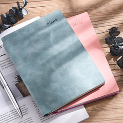 空白本畫畫本A5手繪空白塗鴉記事本 創意文具筆記本 簡約手賬本子