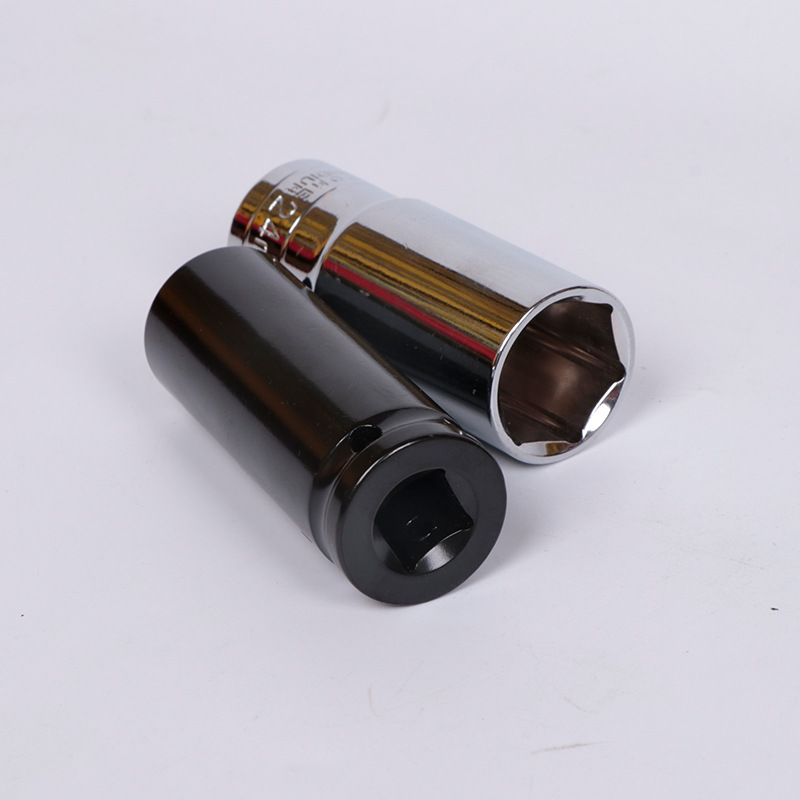 Venta al por mayor 1/2 serie 8-32mm espejo manga cabeza azul cinturón manual manga corta pistola de aire cromo vanadio acero hexagonal manga