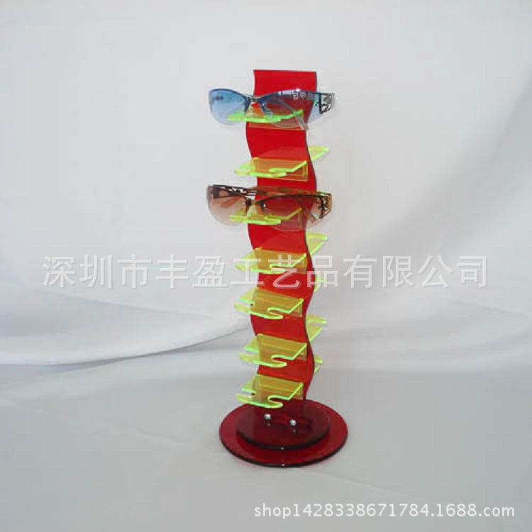 新款有机玻璃眼镜展示架 可爱造形眼镜展示台 墨镜太阳镜架