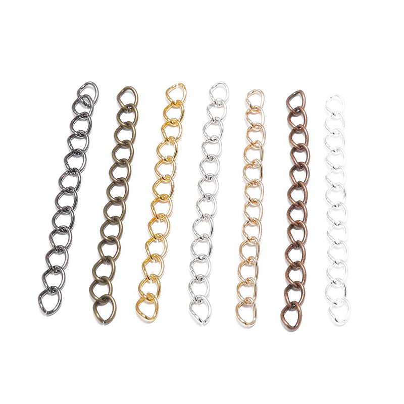 Metal Necklace Extension Chain, Bracelet Adjustment Chain, Extension Chain, Jewelry DIY Accessories Materials Wholesale Metal Necklace Extension Chain, Bracelet Adjustment Chain, Extension Chain, Jewelry DIY Accessories Materials Wholesale