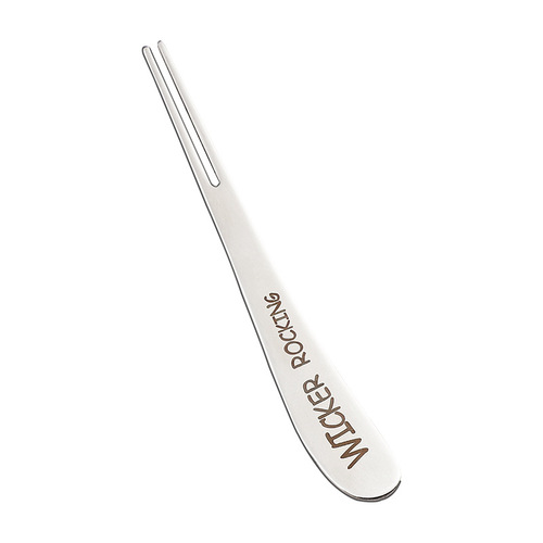 304 stainless steel fruit fork thickened creative sanded inclined handle mooncake fork dessert fruit pick can support logo making