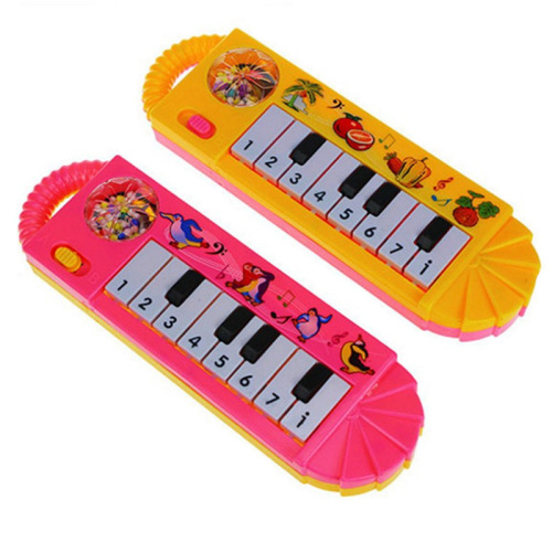 Creative electric music simulation guitar electronic organ toys children's educational early education toys street stall supply wholesale