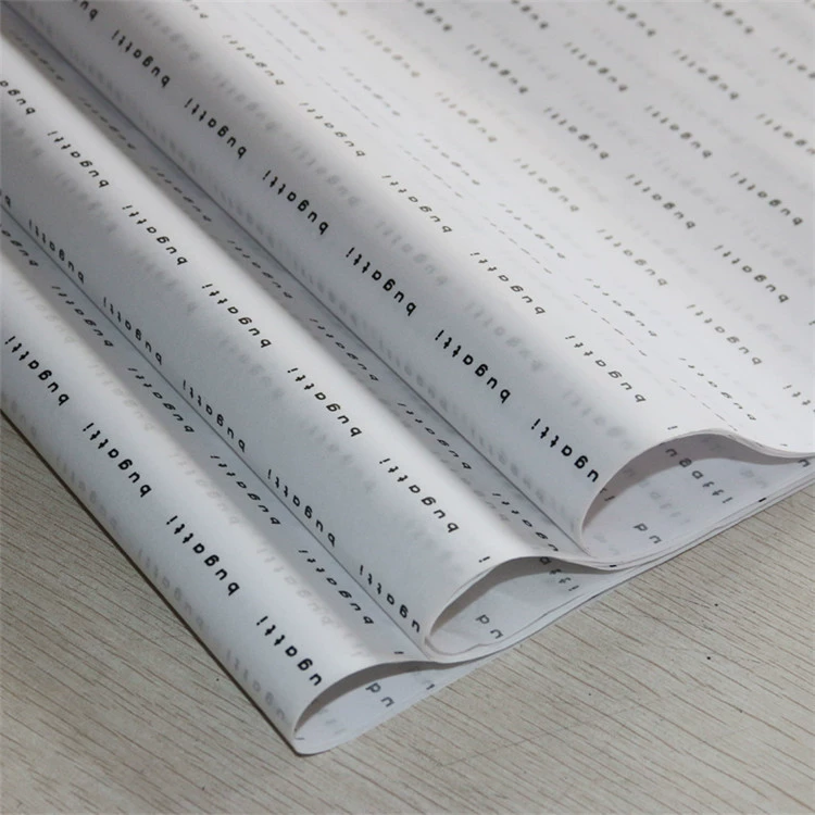 Индивидуальная копировальная бумага с логотипами для обуви и одежды, влагостойкая упаковочная бумага, типография для печати бумаги для набора текста