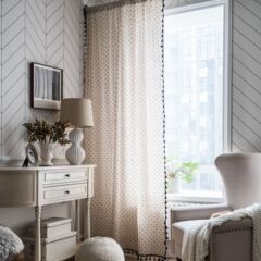 Yimanqiyun curtains, daisy print, Korean-style small window kitchen curtains, cotton and linen semi-blackout curtains, finished bay windows