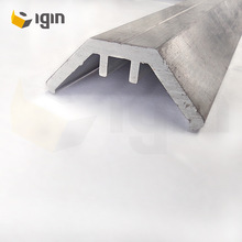 铝合金幕墙玻璃附框特殊付框隐框大连生产厂家90度转角弧形全压板