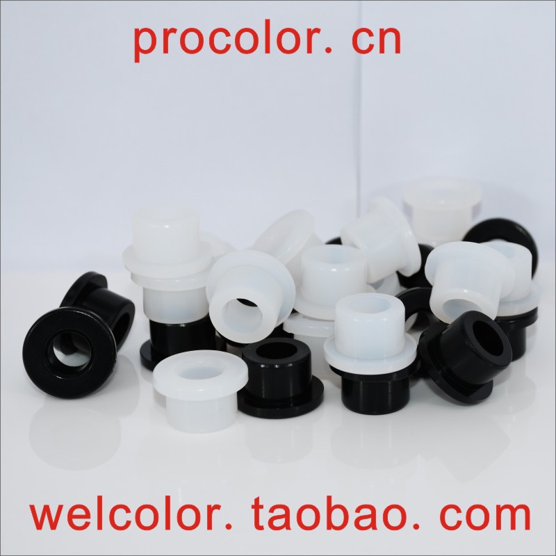T Hollow Silicone Rubber Sealing Ring Outlet Ring over Coil Power Cord Box Protection Wire Ferrule 6 7 8 9 10MM