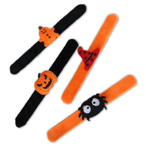 Cross-border Halloween slap circle Ghost Festival cute bracelet funny spider pumpkin slap circle children's small gift