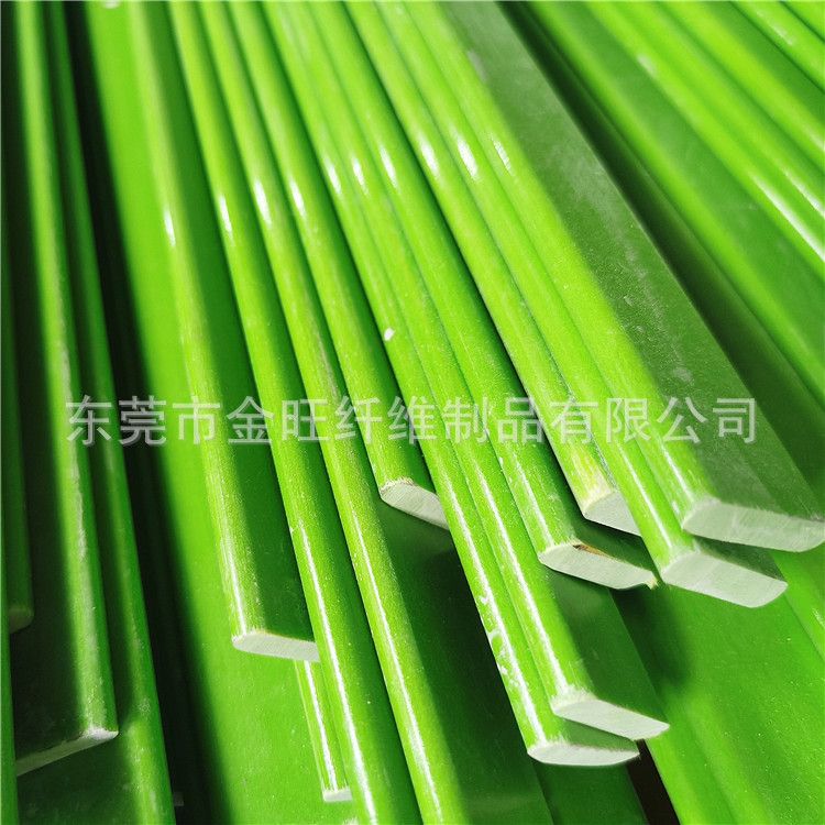 厂家直销玻璃纤维片2*12mm玻璃纤维玻纤扁绿色彩色玻璃纤维扁条