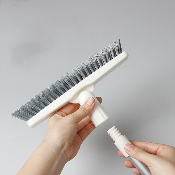 Bathroom floor brush long -handle hard hair floor brush toilet wall…