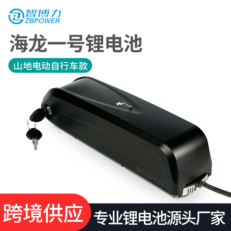 定制36V10AH 海龙一号 电动自行车锂电池跨境山地车动力锂电池组