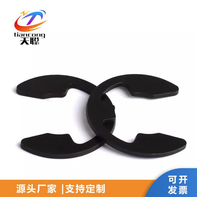 gb896铁发黑开口挡圈卡环厂家直销质量保障 规格齐全