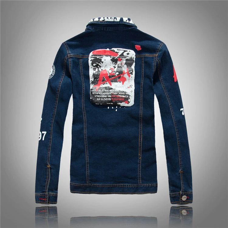 Джинсовая куртка, корейский стиль, slim fit