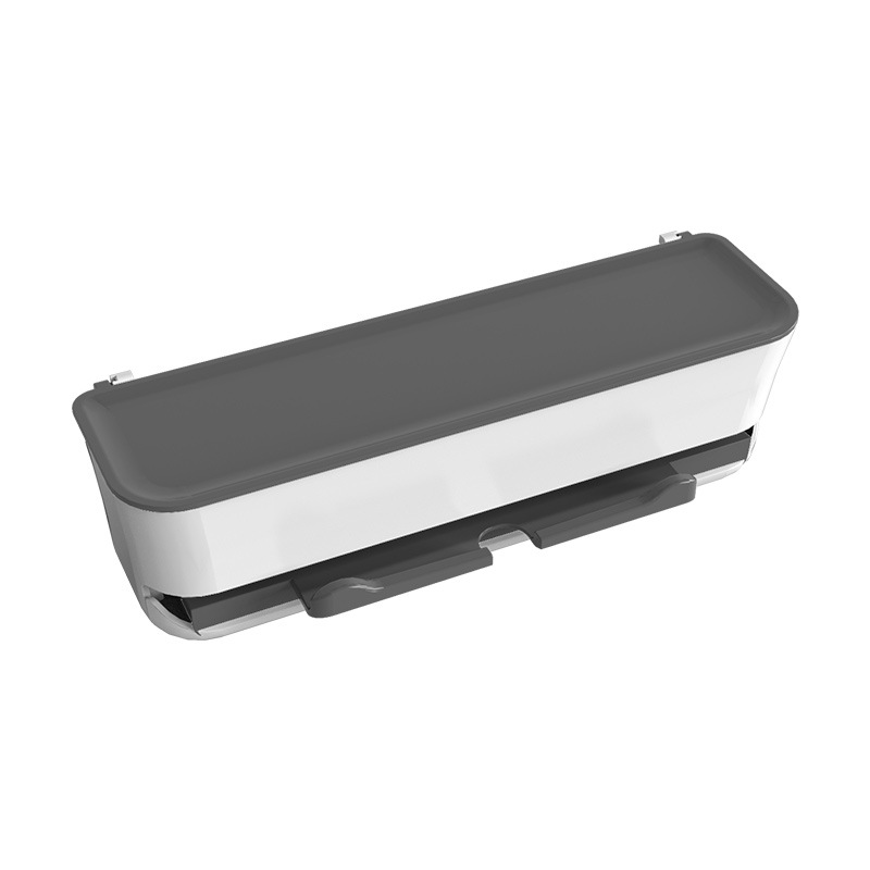 Porta palillos de pared, a prueba de polvo y con drenaje de agua, cesta plana para palillos de cocina, contenedor público para palillos de restaurante, caja de almacenamiento para cubiertos, cuchillos, tenedores y cucharas