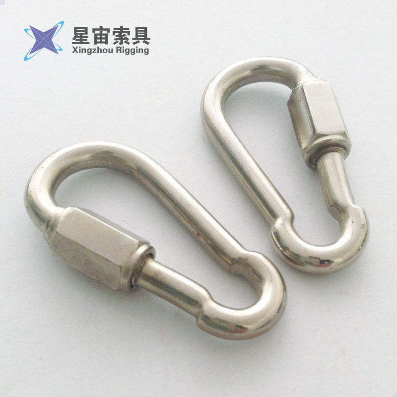 厂家直销 铁制/304/316不锈钢 快速连接环 D型环 五金索具