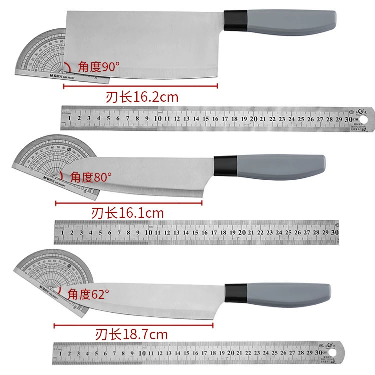 Plastic handle knife Kitchen chef stainless steel cutting knife universal sushi cooking knife, fruit knife slice