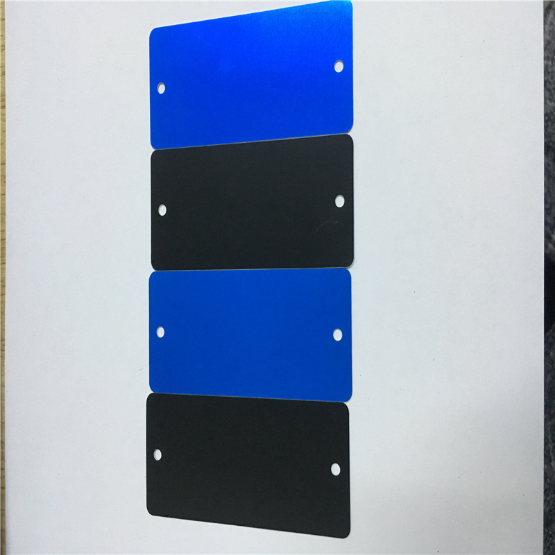 彩色阳极氧化铝板 标牌 铝板 倒角打孔 拉丝铝板 铝标牌 激光打标