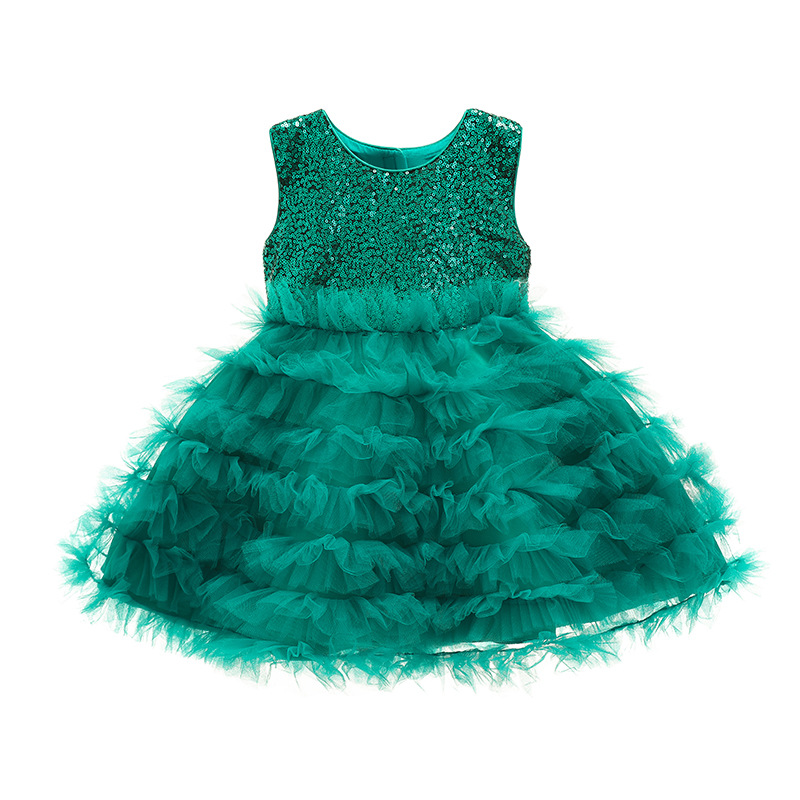 Children's brand wedding dress, European style, tulle 3