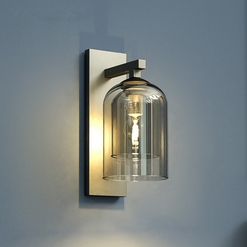 Design creative glass sconce for living room for hotel for corridor…