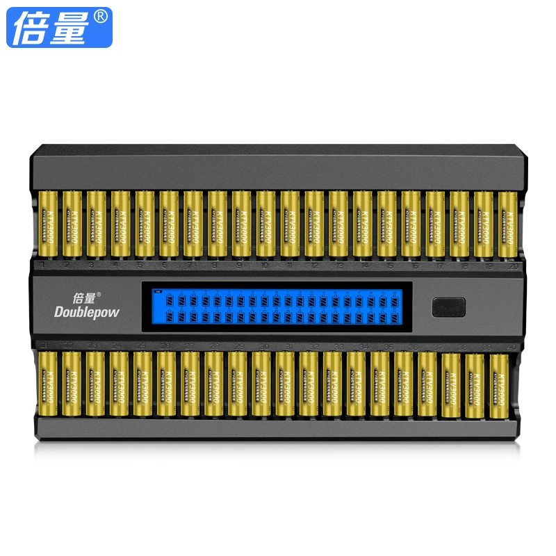 倍量充电电池套装40充配40节5号KTV麦克风1.2V电池3300mah五号