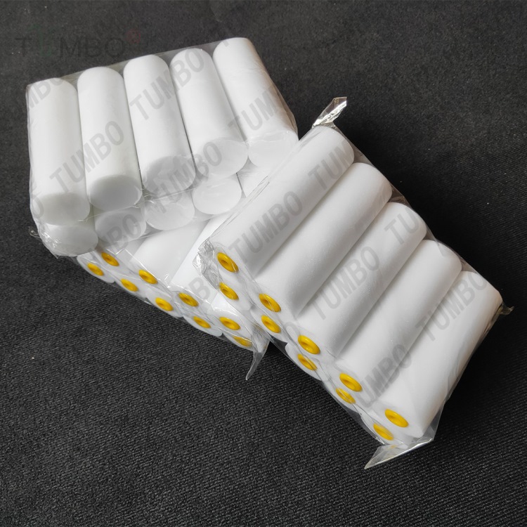 Cepillo de rodillo de esponja 2/3/4/6/9 pulgadas cepillo de pintura cepillo de rodillo de alta densidad recorte limpieza cepillo de pintura herramienta