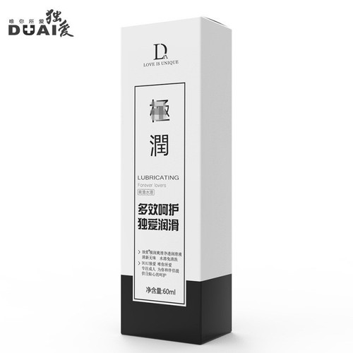New product Duai smooth water-soluble lubricant 60ml human body lubricant sexual intercourse adult sex toy