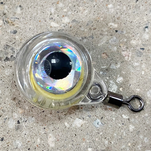 Weihe Button Fish Lure Light 2.5cm2.3g Electronic LED Underwater Fish Gathering Light Luminous Light Lua Fishing Bait Light