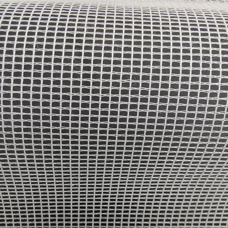 B1方格网眼布 现货蚊帐布窗帘汽车坐垫经编布68D面料全涤网布