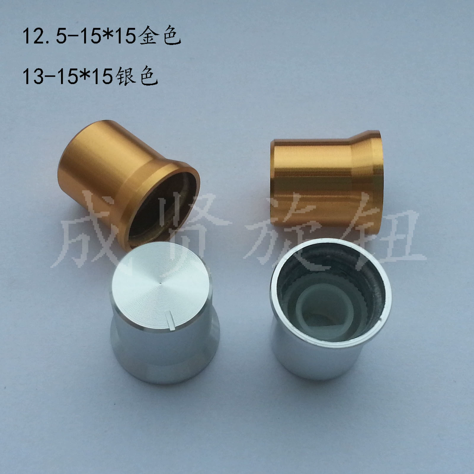 Прямая поставка с завода, многоугольная ручка крышки усилителя мощности, малый диаметр, 13 больших 15 мм, ручка потенциометра из алюминиевого сплава