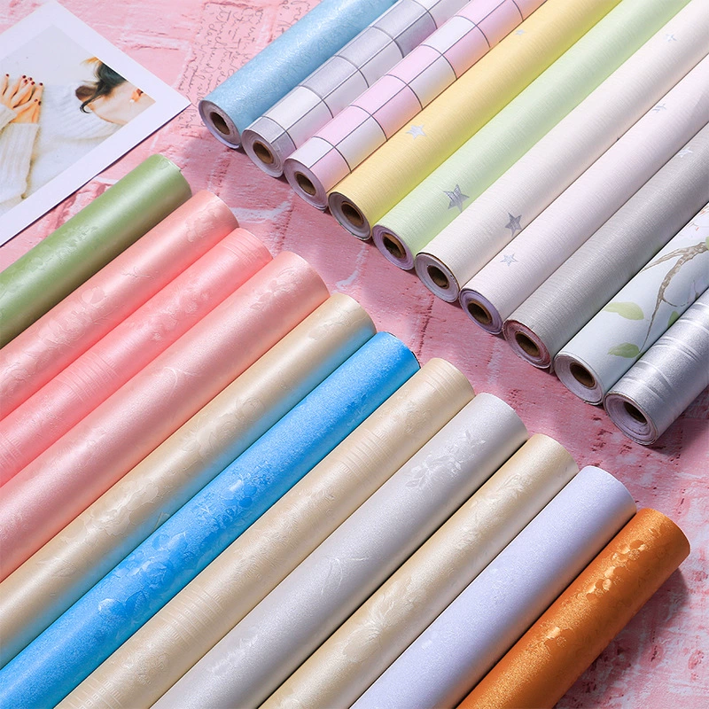 Утолщенные самоклеящиеся обои 3D тиснение трехмерные европейские наклейки ПВХ водостойкие обои спальня гостиная теплый фон стены