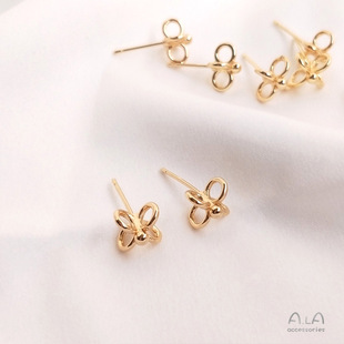 ��ɫ14K�����Ħ���ĈA�h��Ȧ����ֹ�diy��ᘶ��Ʒ�������