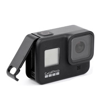 适用GoPro9运动相机 gopro hero8 可充电侧盖 电池侧盖vlog配件