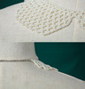 Retro false collar from pearl, sweater, accessory handmade, wholesale