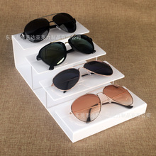 厂家直供亚克力多层置物架眼镜专卖店眼镜收纳阶梯式展示架亚克力