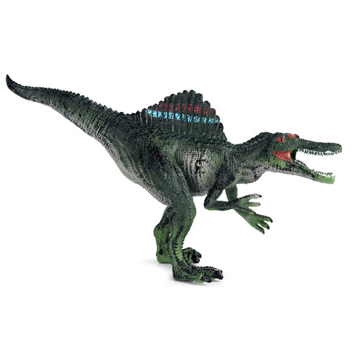 Amazon Cross-border Jurassic realistic dinosaur animal model, Morocco Spinosaurus hollow ornament figure