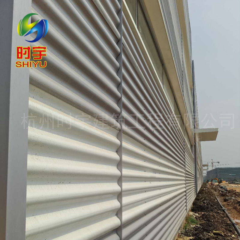 铝镁锰墙面板 横铺装波纹板 厂房780型金属墙面大小波浪瓦楞板