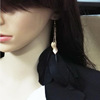 Earrings, accessory, European style, wholesale