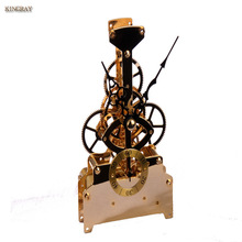 特价厂家直销金色透视机芯石英供应钟配件 适用复古风格钟SKM8-G
