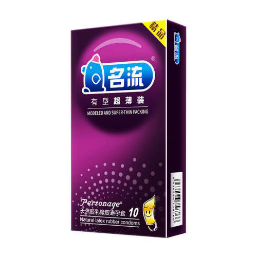 Celebrity Condoms Long-lasting Granules Ultra-Thin Hyaluronic Acid 10 Condoms Adult Sex Toys Hotel Wholesale