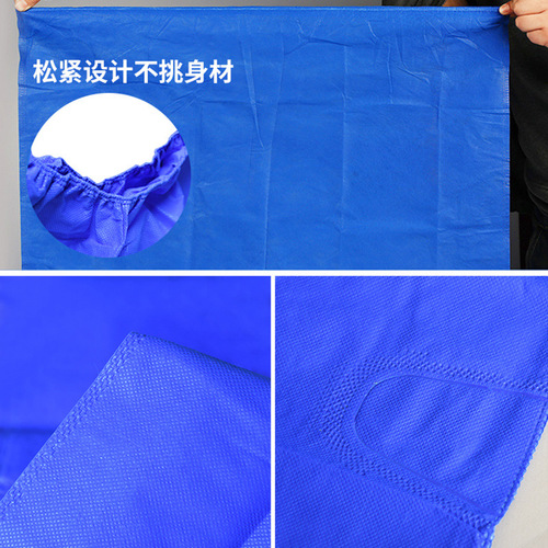 Disposable thickened massage foot bath store men's straight leg pants bath non-woven blue briefs sauna shorts