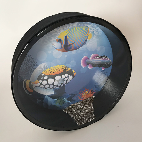 Early Education Music Orff Children's Percussion Ocean Sound Wave Drums in Different Sizes 8-inch 10-inch Ocean Drums