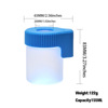 Cookies light -emitting transparent storage tank LED transparent matte sealing pharmaceutical box storage tank LED jar