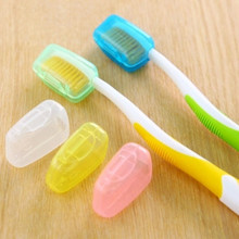 10個裝便攜式牙刷套旅行便攜式洗漱牙刷盒 牙刷頭保護套衛生
