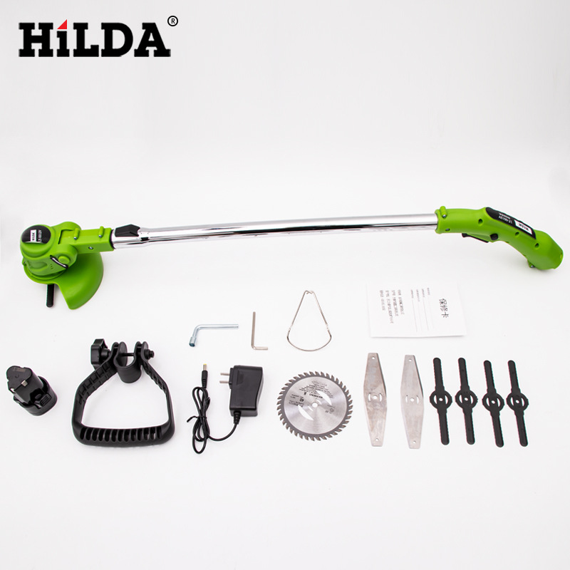 HiLDA / Hilda cortadora de césped doméstica recargable eléctrica telescópica cortadora de césped cortadora de césped eléctrica de litio
