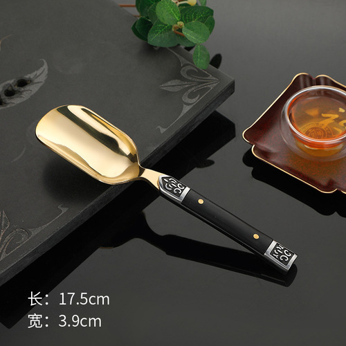 Stainless steel tea spoon tea spoon tea spoon damas accessories tea spoon metal tea side tea set accessories tea spoon