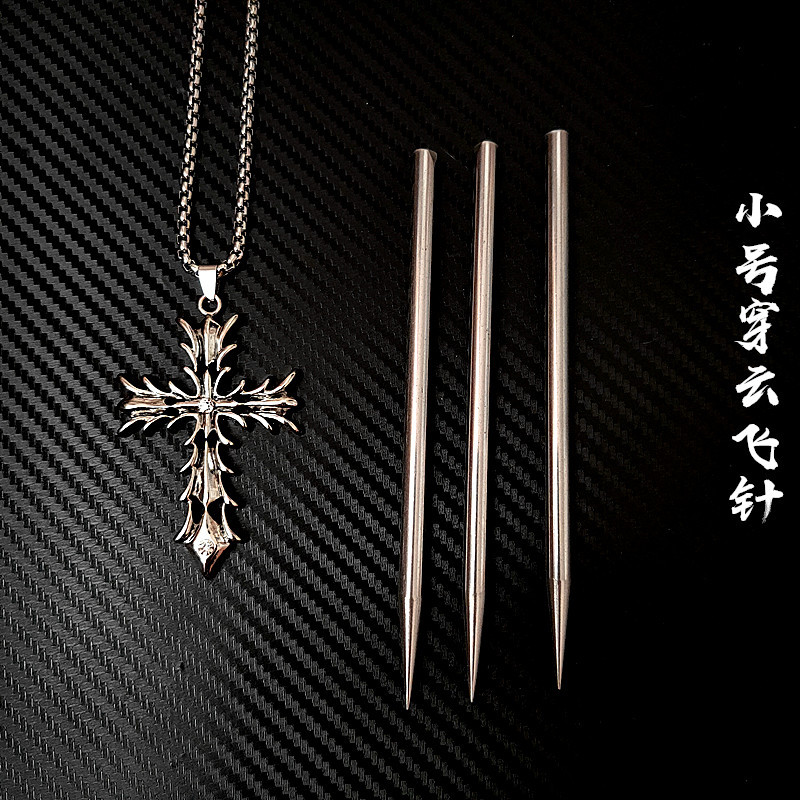 Spindle hidden device flying needle cloud incense taking dart needle steel rod flying Needle Needle tea needle hidden device Xiao Li flying needle flowing